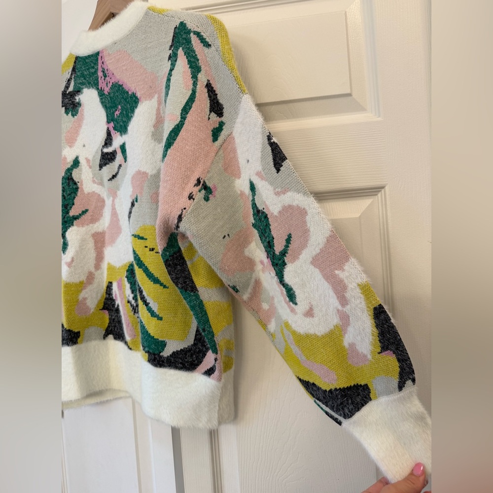 Desigual OVERSIZED ARTY JERSEY sweater - Picture 10 of 11